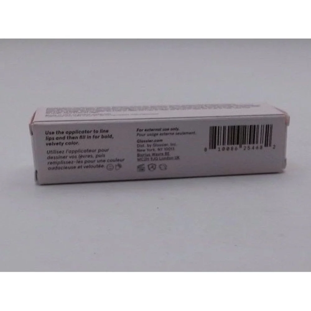 Glossier  - G Suit Soft Touch Lip Creme, Jet, BRAND NEW IN BOX